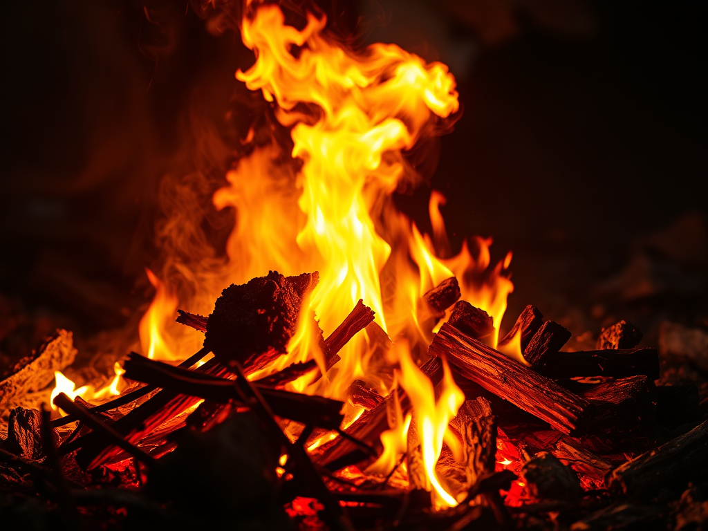 an-open-trash-fire